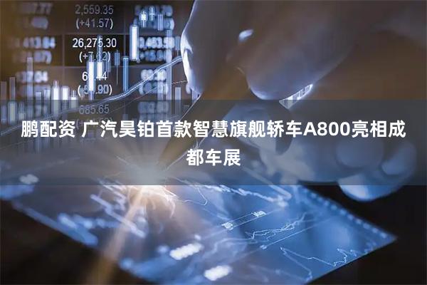 鹏配资 广汽昊铂首款智慧旗舰轿车A800亮相成都车展